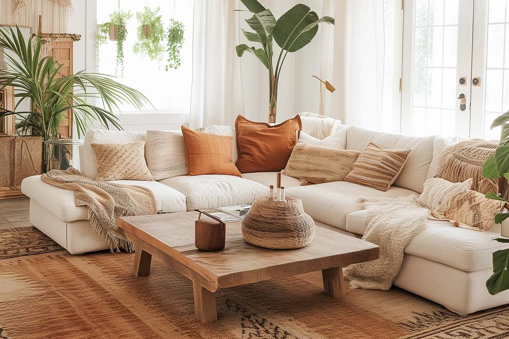 boho theme home decor
